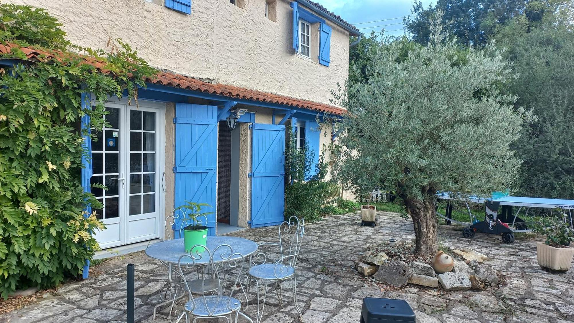 Verteuil-sur-CharenteA La Paloma住宿加早餐旅馆 外观 照片